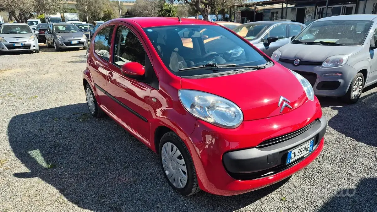 Usata Citroën C1 68 CV (50 kW) 2005 Rosso Utilitaria