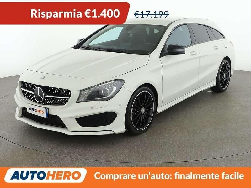 Usata Mercedes CLA220 Premium 177 CV (130 kW) 2016 Bianco Berlina