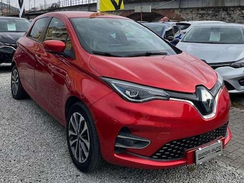 Usata Renault Zoe Intens 50 kW (69 CV) 2020 Rosso Utilitaria