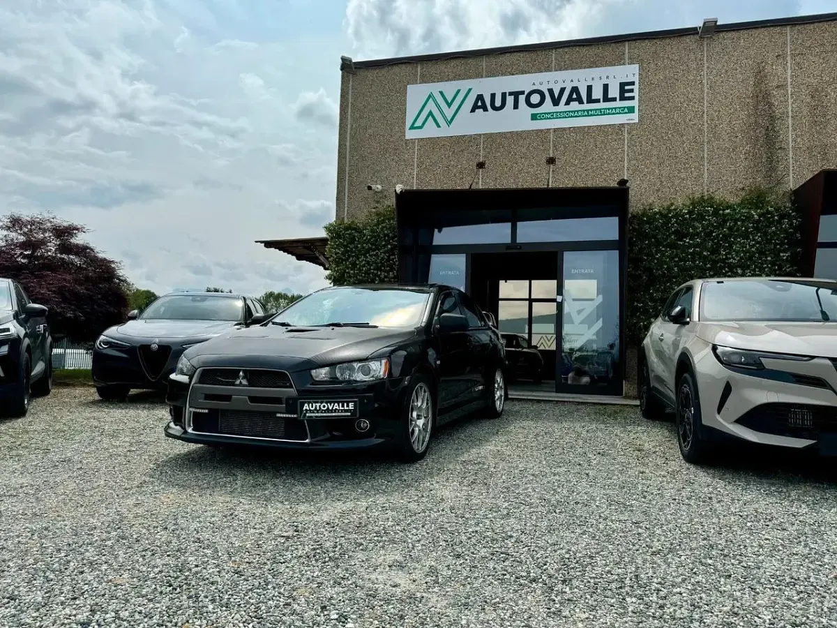 Usata Mitsubishi Lancer Evolution 295 CV (216 kW) 2009 Nero Berlina