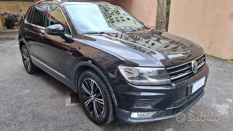 Usata VW Tiguan Style 150 CV (110 kW) 2017 Nero SUV