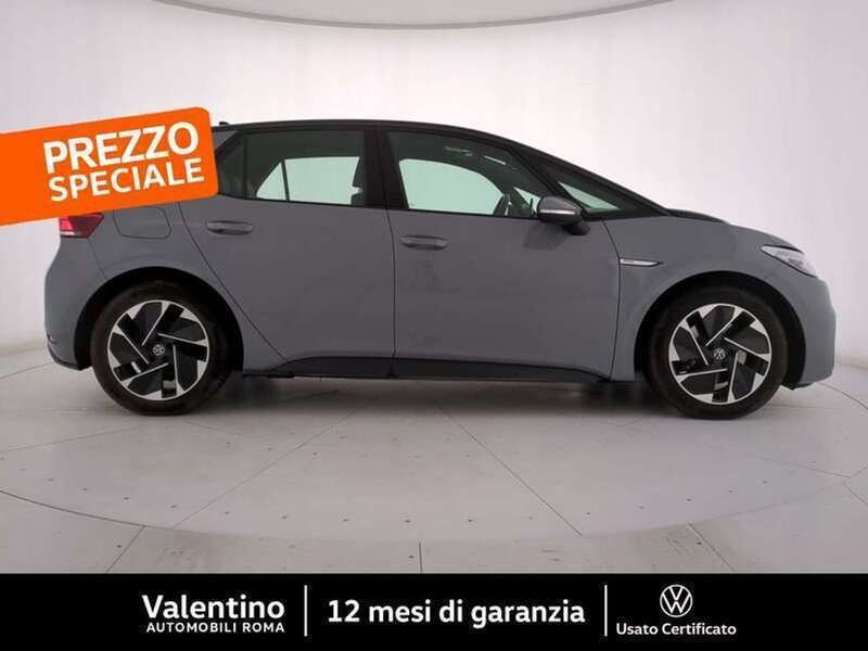 Begagnad VW ID.3 Life 150 kW (204 HK) 2021 Grå Halvkombi
