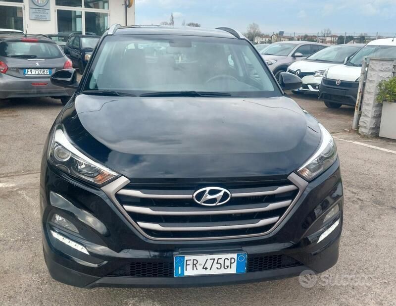Usata Hyundai Tucson 116 CV (85 kW) 2018 Nero SUV