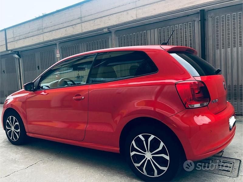 Usata VW Polo 80 CV (58 kW) 2010 Rosso Berlina
