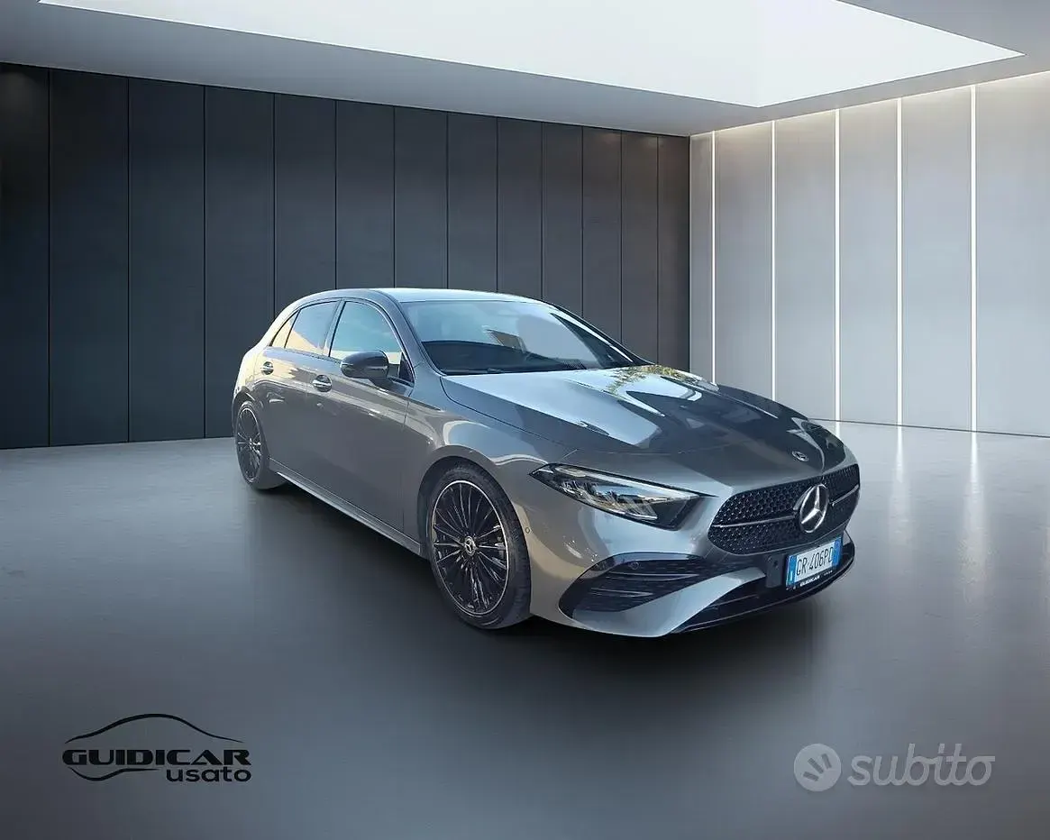Usata Mercedes A180 Advanced Plus 116 CV (85 kW) 2023 Grigio Utilitaria