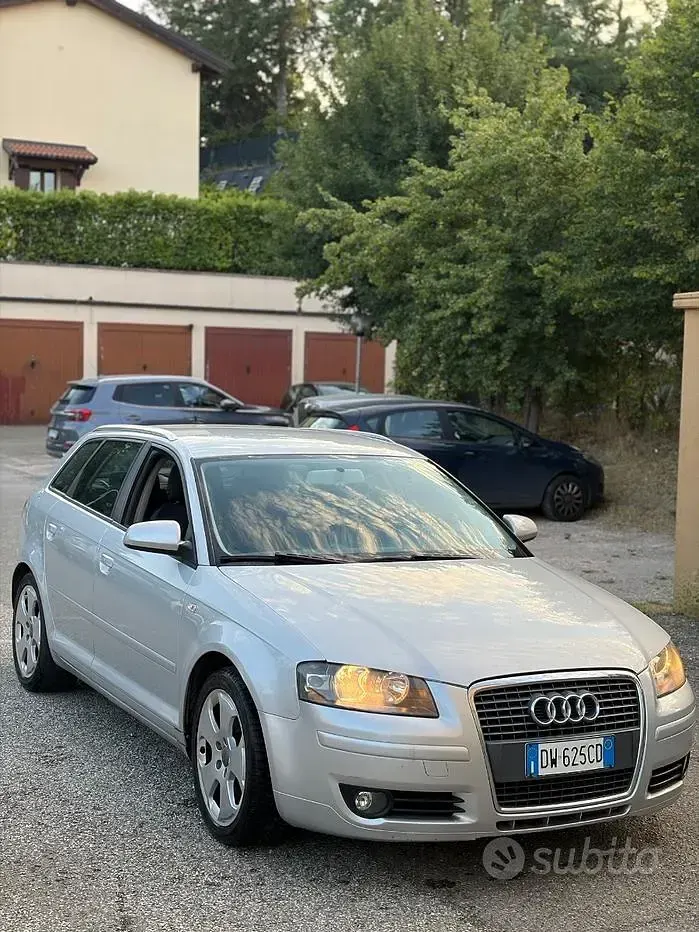 Usata Audi A3 140 CV (102 kW) 2009 Grigio Utilitaria