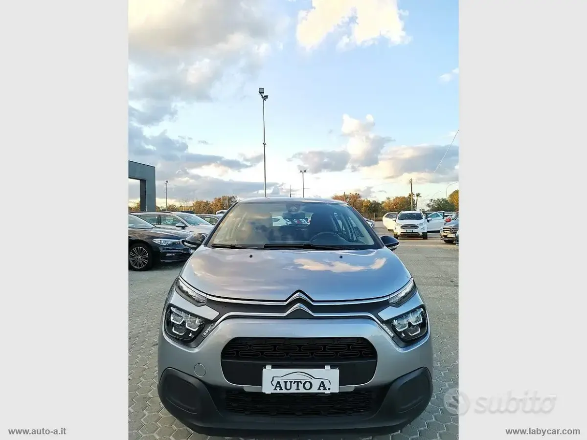 Usata Citroën C3 Feel 83 CV (61 kW) 2021 Grigio Utilitaria