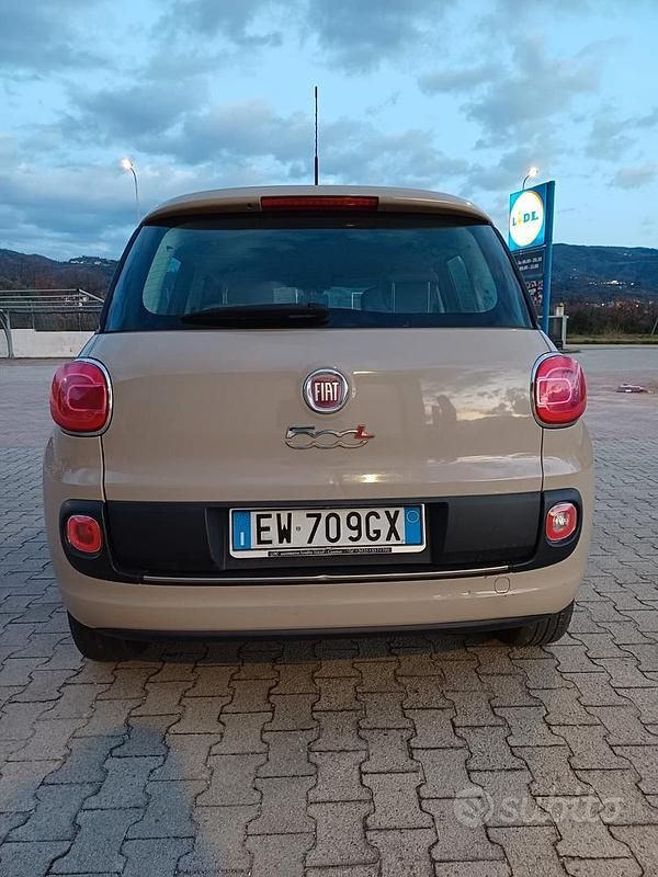 Usata Fiat 500L Pop 95 CV (69 kW) 2014 Marrone Monovolume