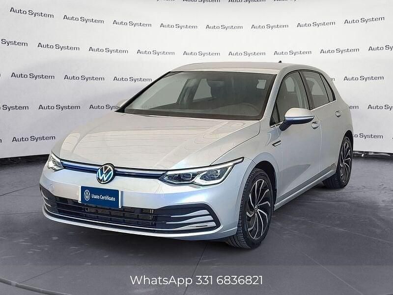 Usata VW Golf VIII Style 131 CV (96 kW) 2022 Argento Berlina