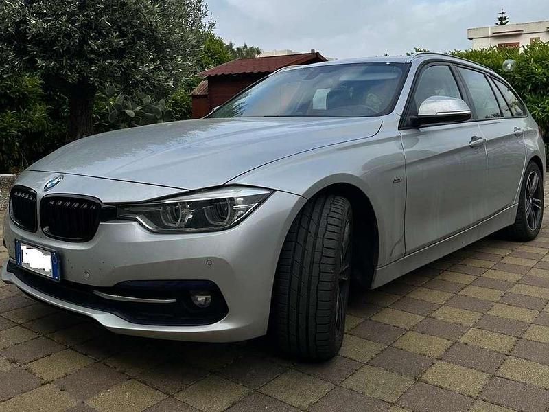 Usata BMW 316 Sport Line 116 CV (85 kW) 2017 Argento Station wagon