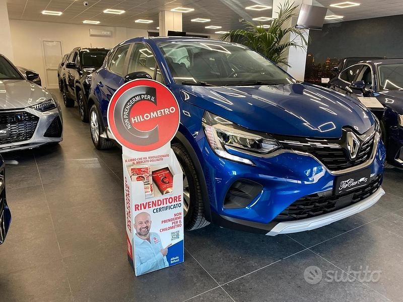 Usata Renault Captur Intens 116 CV (85 kW) 2020 Blu SUV