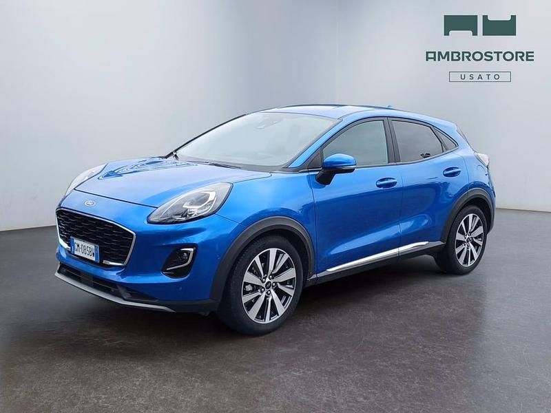 Usata Ford Puma Titanium X 125 CV (91 kW) 2023 Desert island blue SUV