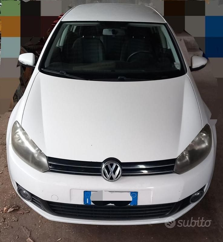 Usata VW Golf VII 2012 Bianco Berlina