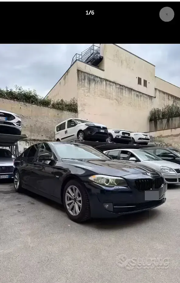 Begagnad BMW 525 204 HK (150 kW) 2010 Blå Sedan