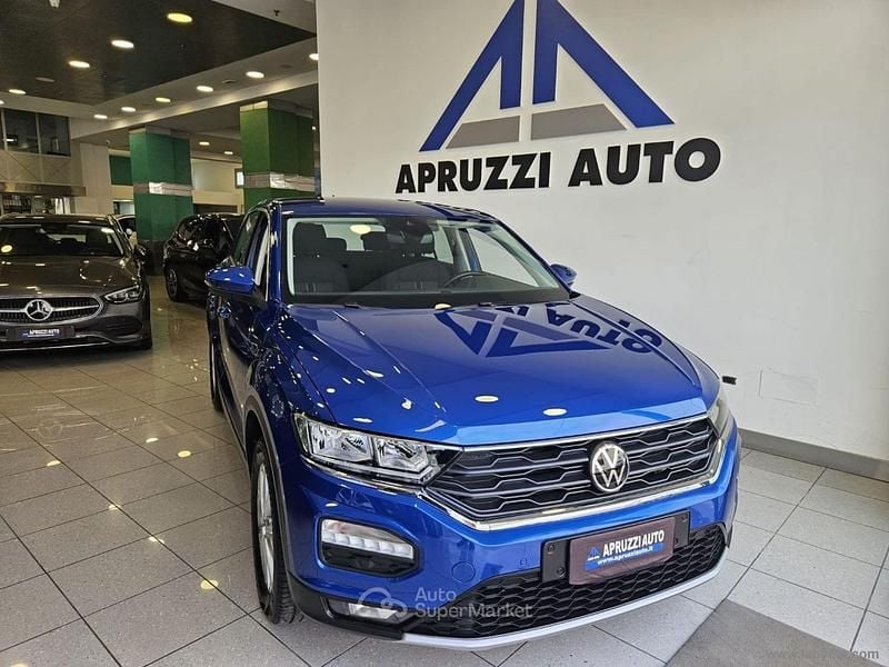 Usata VW T-Roc Style 150 CV (110 kW) 2021 Blu SUV