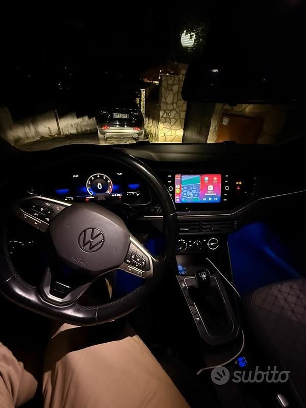 Usata VW Polo R-line 95 CV (69 kW) 2021 Bianco Berlina