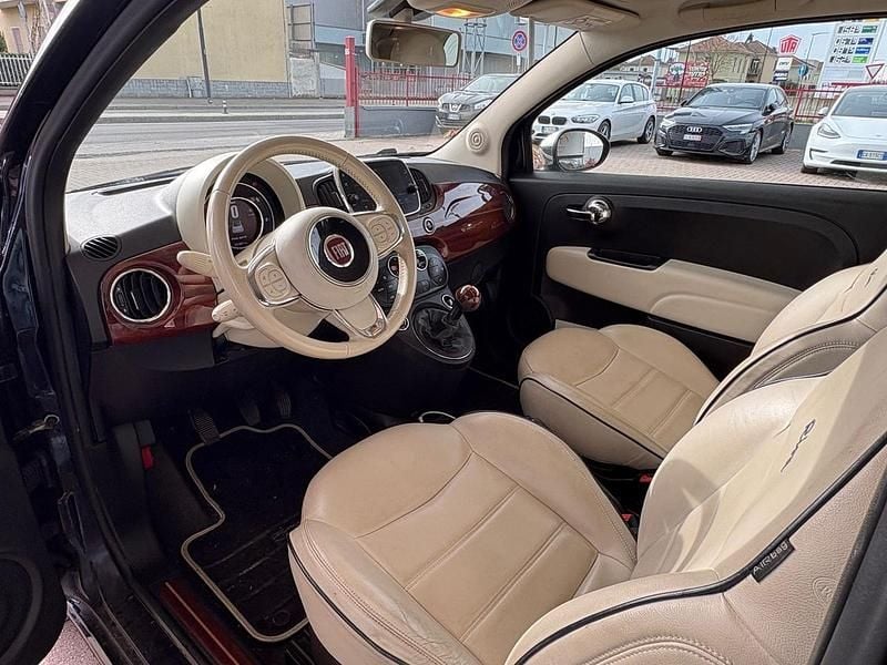 Usata Fiat 500 Riva 95 CV (69 kW) 2017 Blu Cabrio