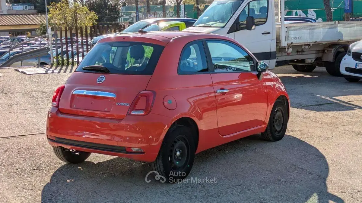 Usata Fiat 500 La Prima 70 CV (51 kW) 2024 Arancione Utilitaria