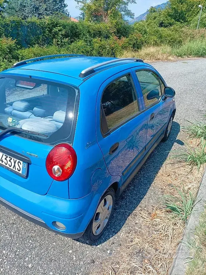 Usata Chevrolet Matiz LA 52 CV (38 kW) 2008 Bluazzurro Utilitaria