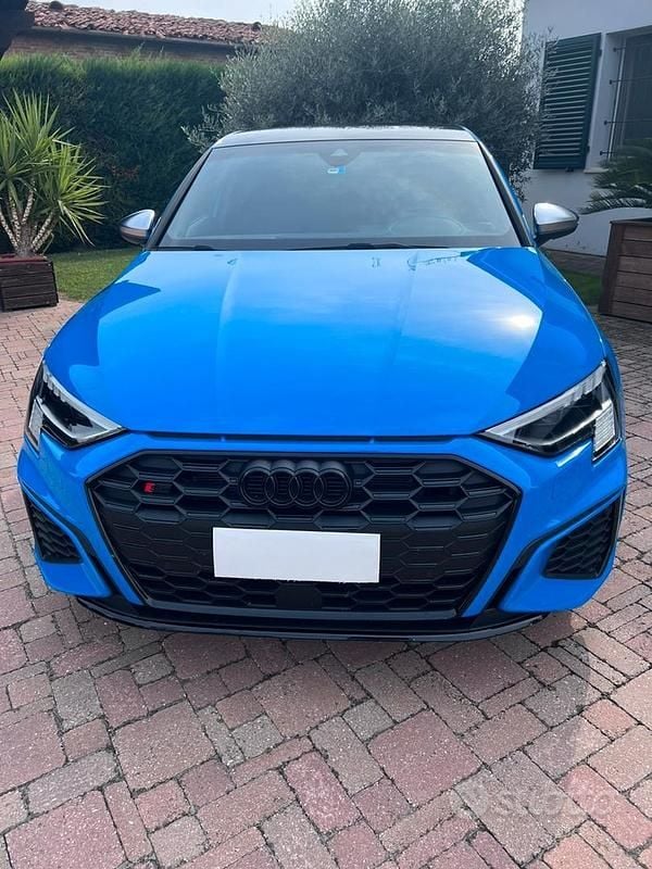 Usata Audi S3 Sportback Sport 310 CV (228 kW) 2023 Blu Utilitaria