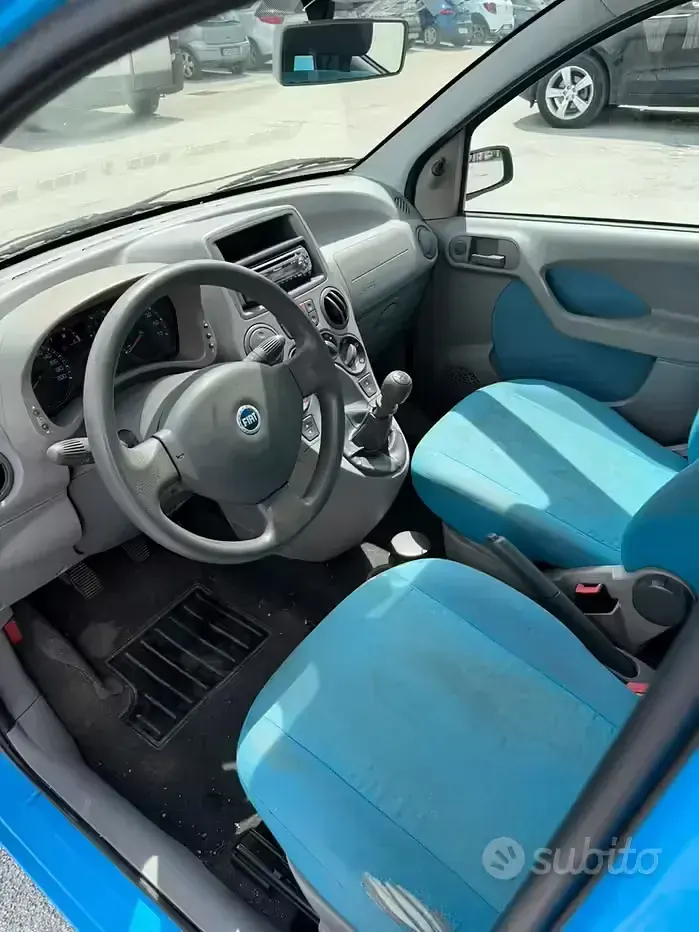 Usata Fiat Panda 60 CV (44 kW) 2006 Blu Utilitaria
