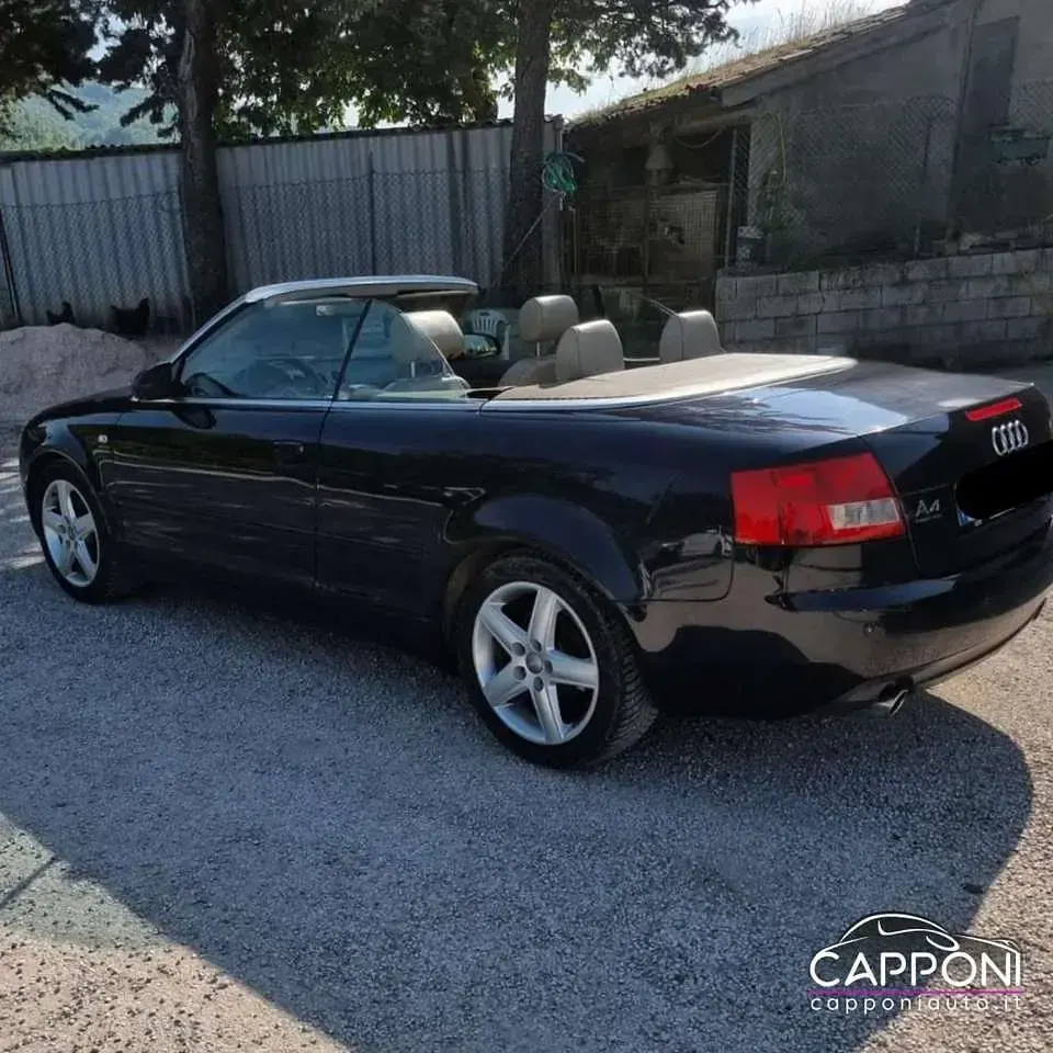 Usata Audi A4 Cabriolet 163 CV (119 kW) 2003 Blu Cabrio