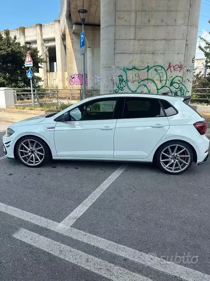 Usata VW Polo GTI 207 CV (152 kW) 2022 Bianco Utilitaria