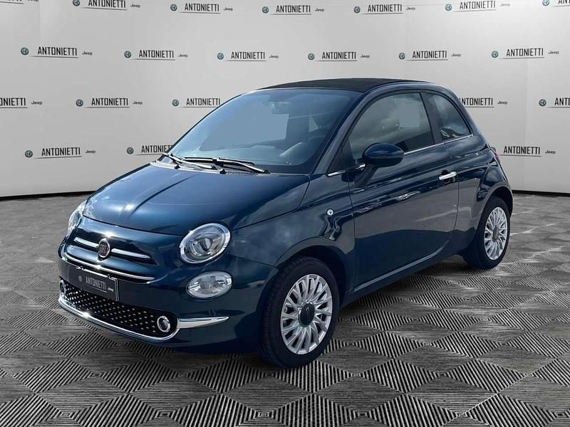 Blu Usata 2024 Fiat 500C Dolcevita Cabrio | 17.200 € (Cara) - Immagine 1/4