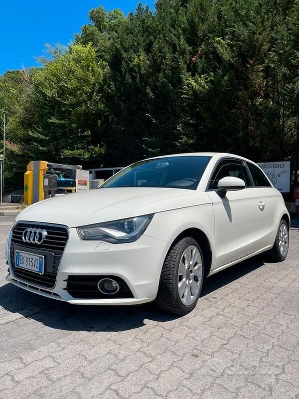 Usata Audi A1 90 CV (66 kW) 2013 Bianco Utilitaria