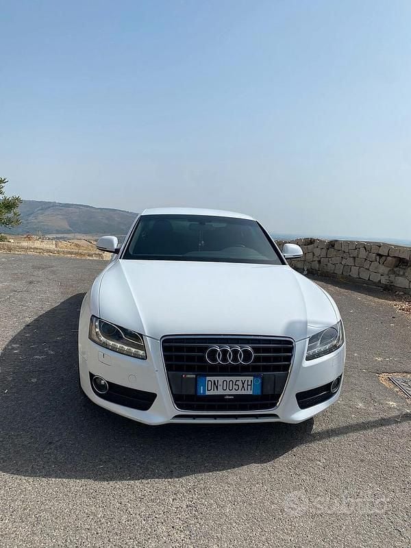 Usata Audi A5 190 CV (139 kW) 2008 Bianco Coupé
