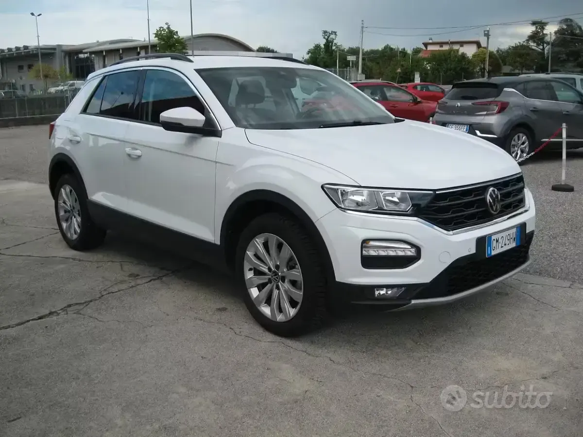 Usata VW T-Roc Advance 110 CV (80 kW) 2021 Bianco SUV