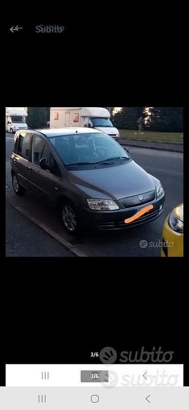 Usata Fiat Multipla 120 CV (88 kW) 2006 Monovolume