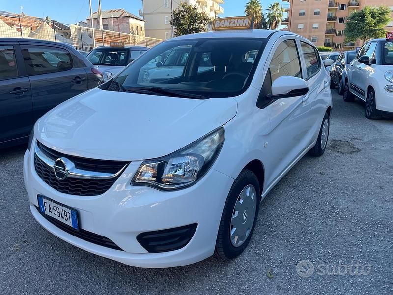 Usata Opel Karl 75 CV (55 kW) 2015 Bianco Utilitaria