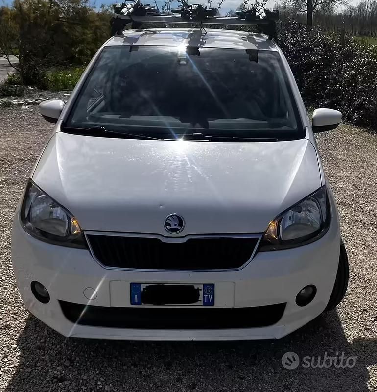 Usata Skoda Citigo 2015 Bianco Utilitaria