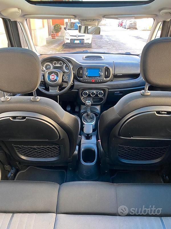 Usata Fiat 500L 95 CV (69 kW) 2017 Nero Monovolume