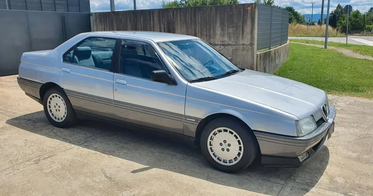 Usata Alfa Romeo 164 192 CV (141 kW) 1987 Argento Berlina