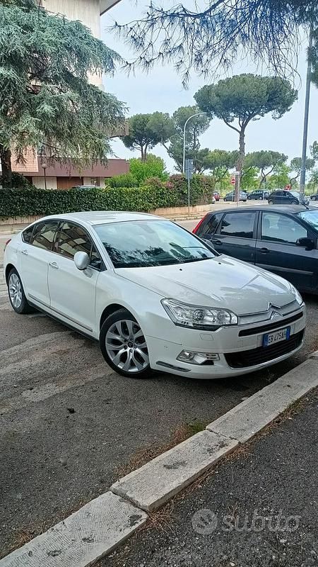 Usata Citroën C5 Exclusive 163 CV (119 kW) 2012 Bianco Berlina