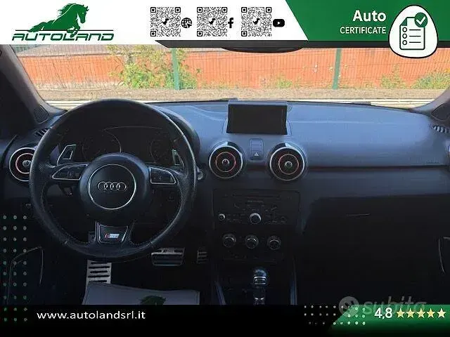 Begagnad Audi A1 Sportback S-Line 90 HK (66 kW) 2013 Svart Halvkombi