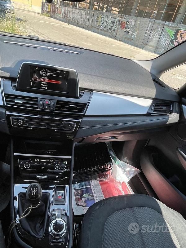 Usata BMW 216 Active Tourer Advantage 115 CV (84 kW) 2016 Blu Monovolume