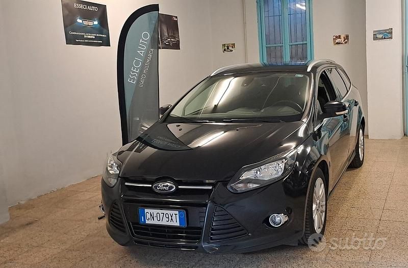 Usata Ford Focus Titanium 115 CV (84 kW) 2014 Nero Station wagon
