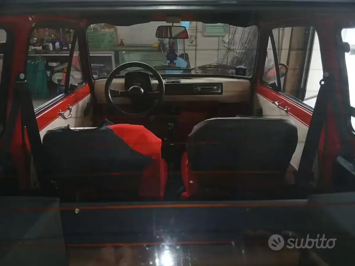 Usata Fiat 126 23 CV (16 kW) 1981 Rosso Utilitaria