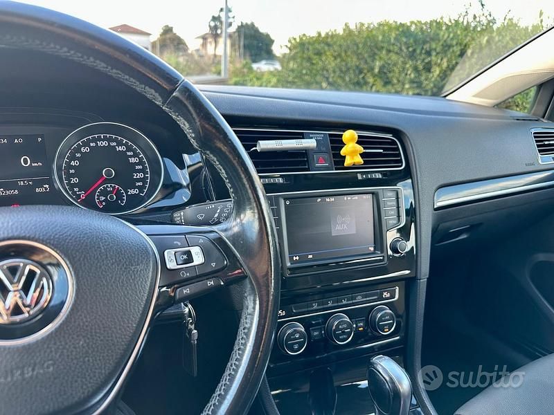 Usata VW Golf VII 150 CV (110 kW) 2016 Nero Berlina
