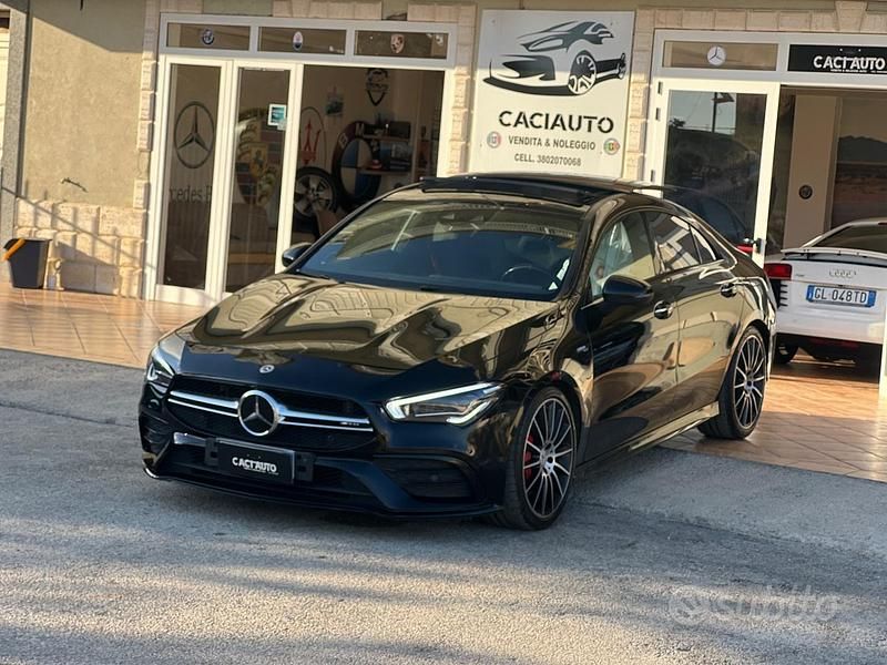 Nero Usata 2021 Mercedes CLA35 AMG AMG Tre volumi | 39.900 € (Buon prezzo) - Immagine 1/4