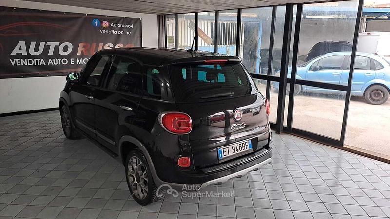 Usata Fiat 500L Trekking 85 CV (62 kW) 2013 Nero Monovolume