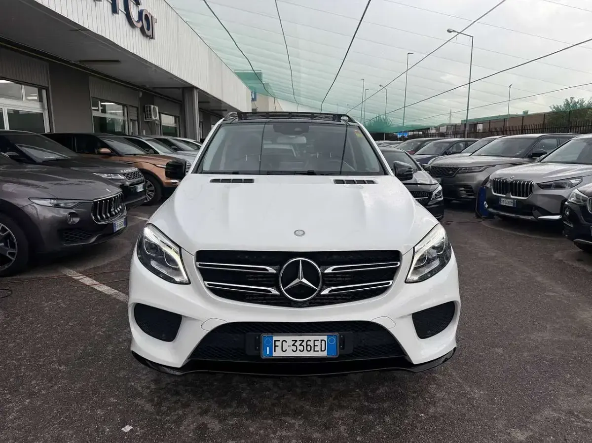 Usata Mercedes GLE250 Premium 204 CV (150 kW) 2015 Bianco SUV