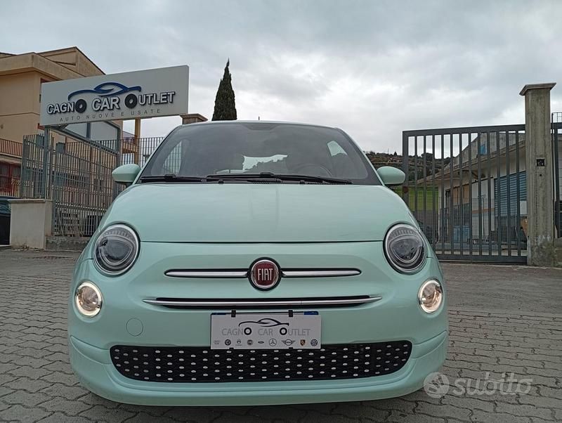 Usata Fiat 500 Star 69 CV (50 kW) 2020 Verde Berlina