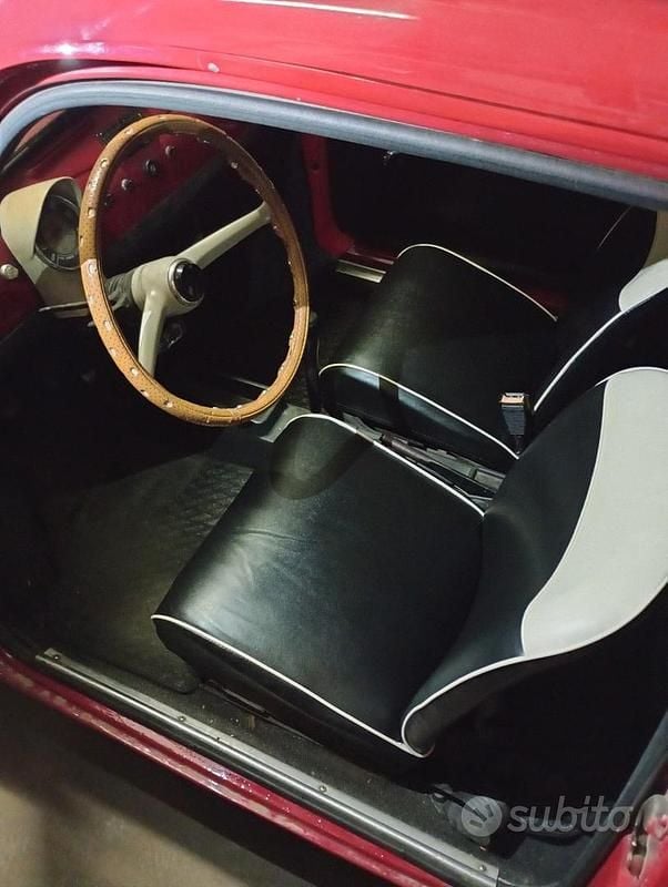 Usata Fiat 500 1960 Rosso Utilitaria