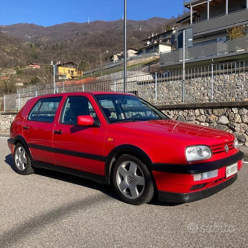 Usata VW Golf III GTI 116 CV (85 kW) 1992 Rosso Berlina