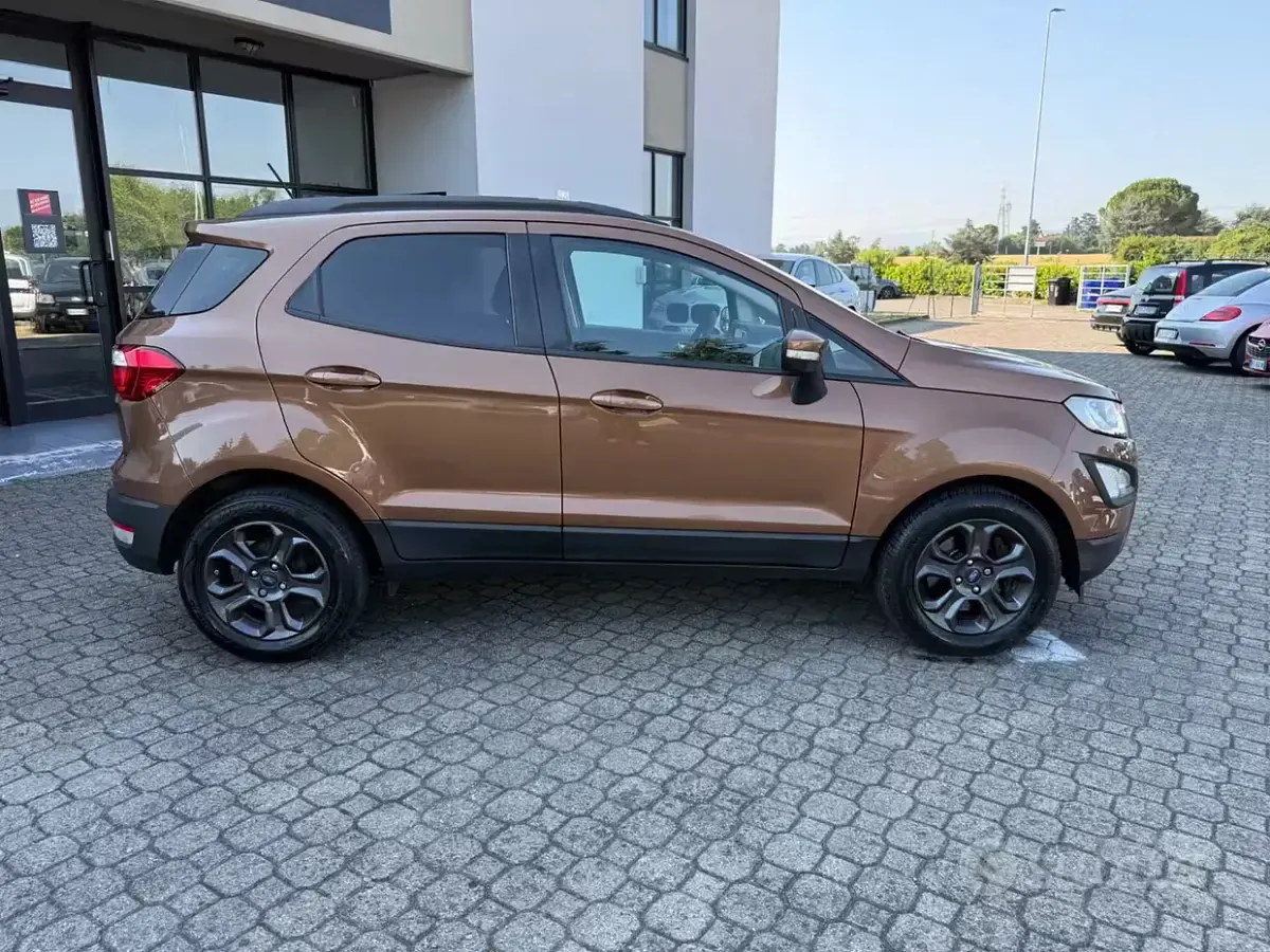 Usata Ford Ecosport Titanium 99 CV (72 kW) 2018 Marrone SUV