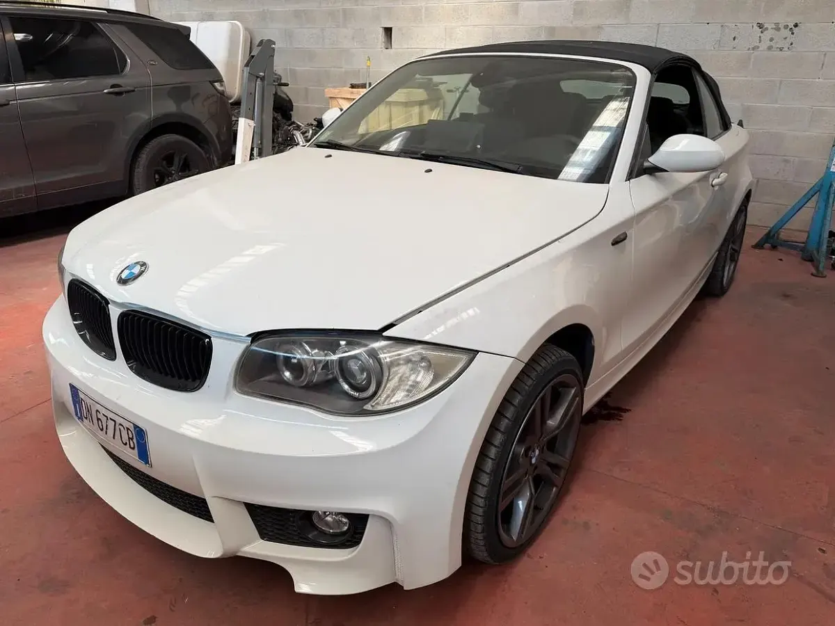 Usata BMW 120 Cabriolet 170 CV (125 kW) 2008 Bianco Cabrio